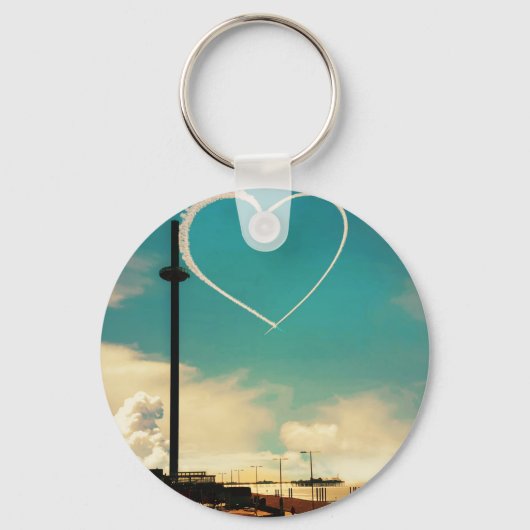 Brighton Beach Heart Schlüsselanhänger (Vorderseite)