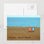 Brighton Beach Postcard Postkarte (Vorne/Hinten)