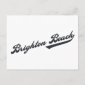 Brighton Beach Postkarte (Vorderseite)