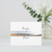 Brighton Beach Postkarte (Stehend Vorderseite)