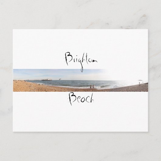 Brighton Beach Postkarte (Vorderseite)