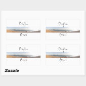 Brighton Beach Rechteckiger Aufkleber (Blatt)