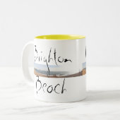 Brighton Beach Zweifarbige Tasse (Vorderseite Links)