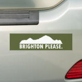 Brighton Bitte Autoaufkleber (Auf Auto)