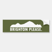 Brighton Bitte Autoaufkleber (Vorne)