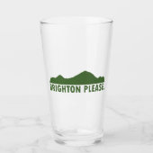 Brighton Bitte Glas (Vorderseite)