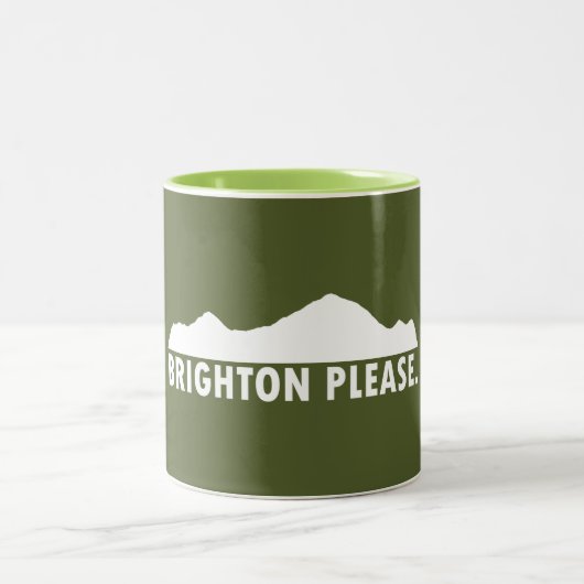 Brighton Bitte Zweifarbige Tasse (Mittel)