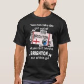 Brighton Boarding Pass Brighton Girl Brighton T-Shirt (Vorderseite)