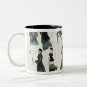 Brighton-Damen Zweifarbige Tasse (Links)