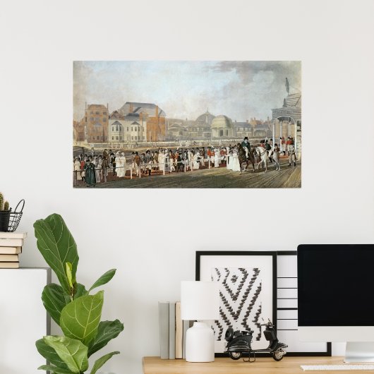 Brighton: Der alte Pavillon und Steyne Poster (Heimbüro)