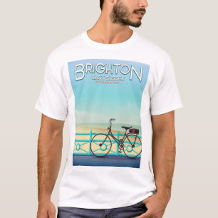 Brighton, East Sussex Vintage Reiseplakat. T-Shirt