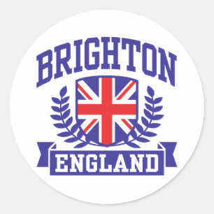 Brighton England Runder Aufkleber