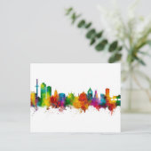 Brighton England Skyline Postkarte (Stehend Vorderseite)