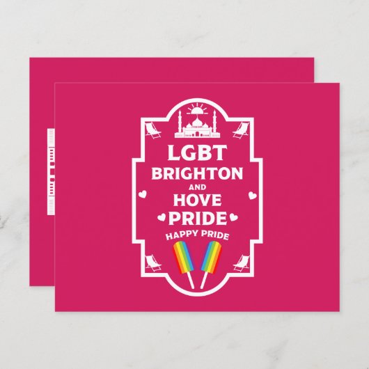 Brighton Gay Pride (Vorne/Hinten)