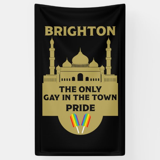 Brighton Gay Pride - Brighton England LGBT - Banner (Vertikal)