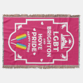 Brighton Gay Pride Decke (Vorderseite)