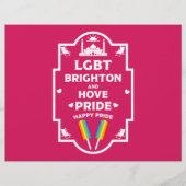 Brighton Gay Pride Flyer (Vorne)