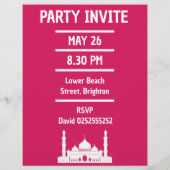 Brighton Gay Pride Flyer (Hinten)