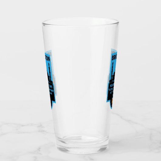 Brighton Gay Pride Glas (Rechts)