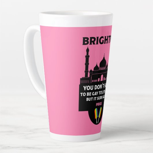 Brighton Gay Pride Milchtasse (Linke Ecke)