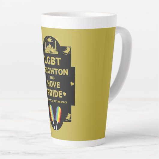 Brighton Gay Pride Milchtasse (Rechte Ecke)