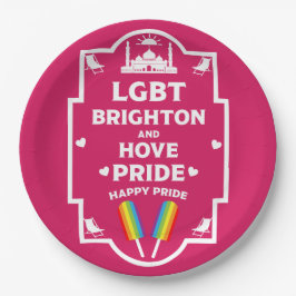 Brighton Gay Pride Pappteller