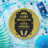 Brighton Gay Pride Pappteller (Party)
