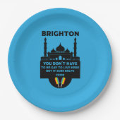 Brighton Gay Pride Pappteller (Vorderseite)