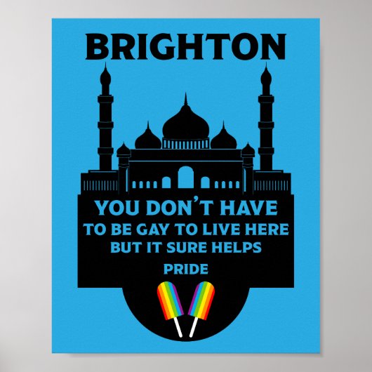 Brighton Gay Pride Poster (Vorne)