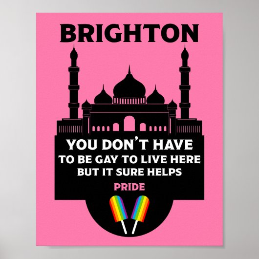Brighton Gay Pride Poster (Vorne)