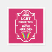 Brighton Gay Pride Serviette (Vorderseite)