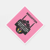 Brighton Gay Pride Serviette (Ecke)