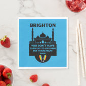 Brighton Gay Pride Serviette (Beispiel)
