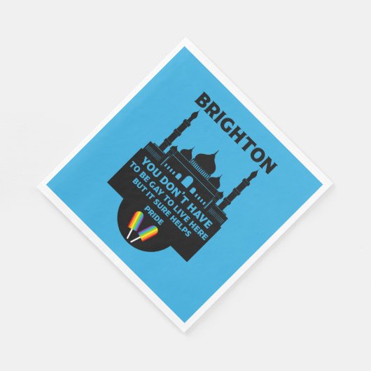 Brighton Gay Pride Serviette (Ecke)