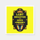 Brighton Gay Pride Serviette (Vorderseite)