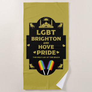 Brighton Gay Pride Strandtuch
