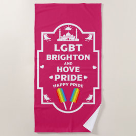 Brighton Gay Pride Strandtuch