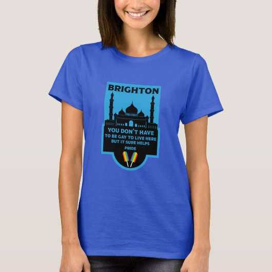Brighton Gay Pride T-Shirt (Vorderseite)