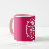 Brighton Gay Pride Tasse (Vorderseite Links)