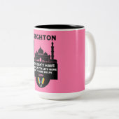 Brighton Gay Pride Zweifarbige Tasse (VorderseiteRechts)