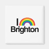 BRIGHTON - I LIEBE PRIDE -.pnng Magnet (Vorne)