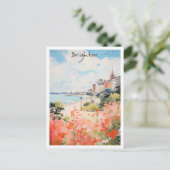 Brighton Kunstreisen Postkarte (Stehend Vorderseite)