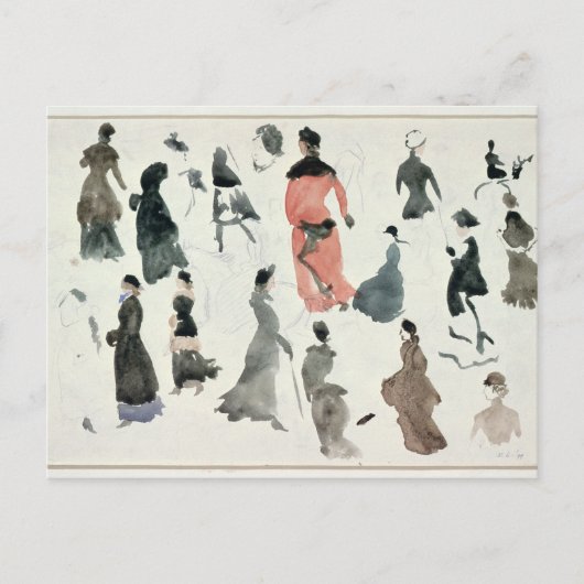 Brighton Ladys Postkarte (Vorderseite)