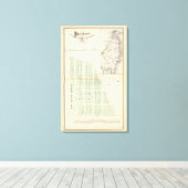 Brighton Land Association, angrenzender Spring Lak Leinwanddruck (Insitu (Holzboden))