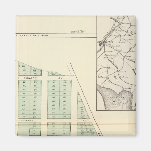 Brighton Land Association, angrenzender Spring Lak Magnet (Vorne)