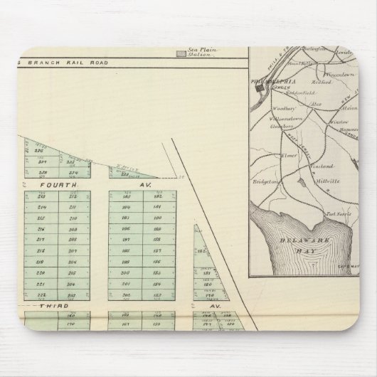 Brighton Land Association, angrenzender Spring Lak Mousepad (Vorne)