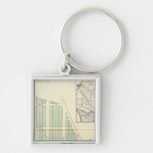 Brighton Land Association, angrenzender Spring Lak Schlüsselanhänger