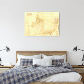 Brighton, Massachusettes 3 Leinwanddruck (Insitu (Schlafzimmer))