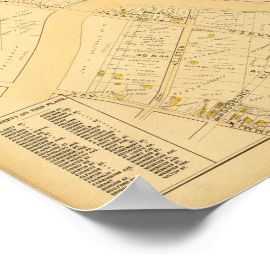 Brighton, Massachusettes 5 Poster (Ecke)