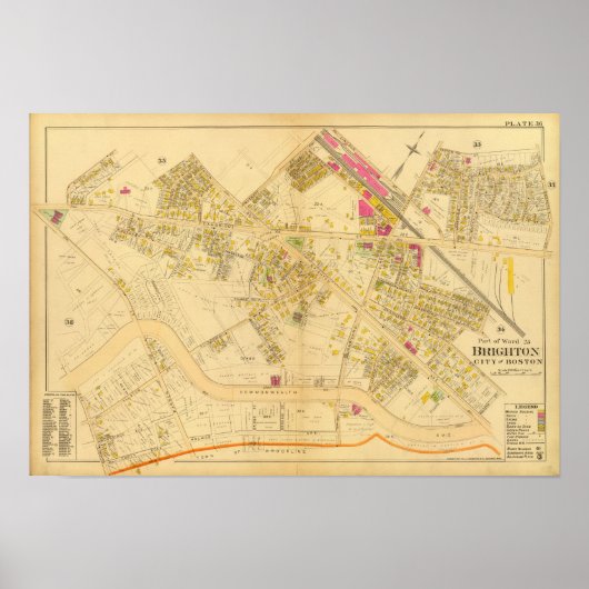 Brighton, Massachusettes 5 Poster (Vorne)